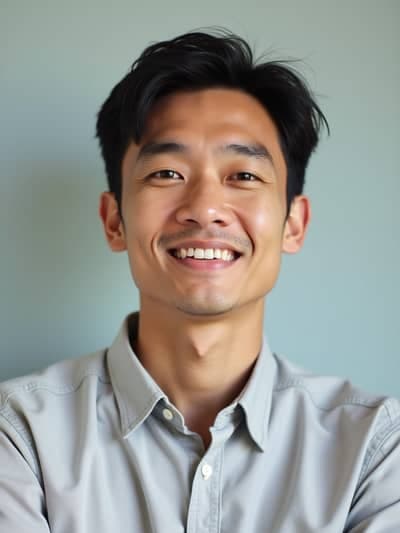 Author Headshots - Professional Professional AI photography style example