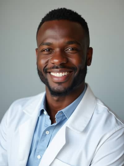 Dentist Headshots - Professional Professional AI photography style example