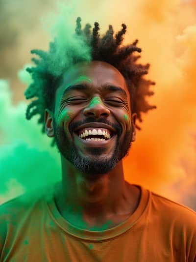 Holi - Professional Special Events AI photography style example