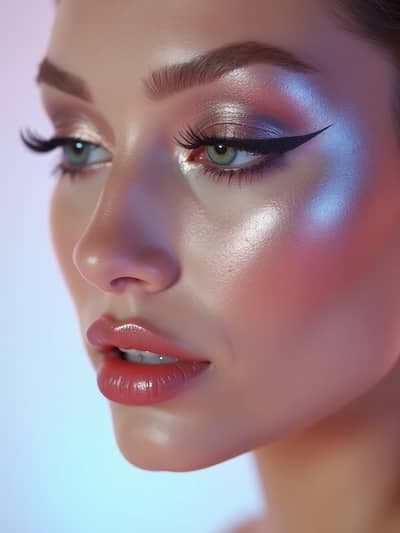 Ai Makeup Tryon AI photography example 9 - High quality realistic generated photo