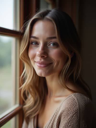 Dating Headshots AI photography example 9 - High quality realistic generated photo