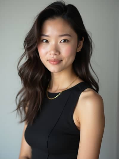 Model Headshots AI photography example 10 - High quality realistic generated photo