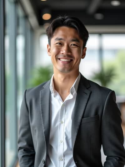 Startup Team Headshots AI photography example 10 - High quality realistic generated photo