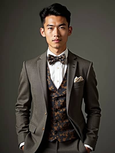 Virtual Suits AI photography example 10 - High quality realistic generated photo
