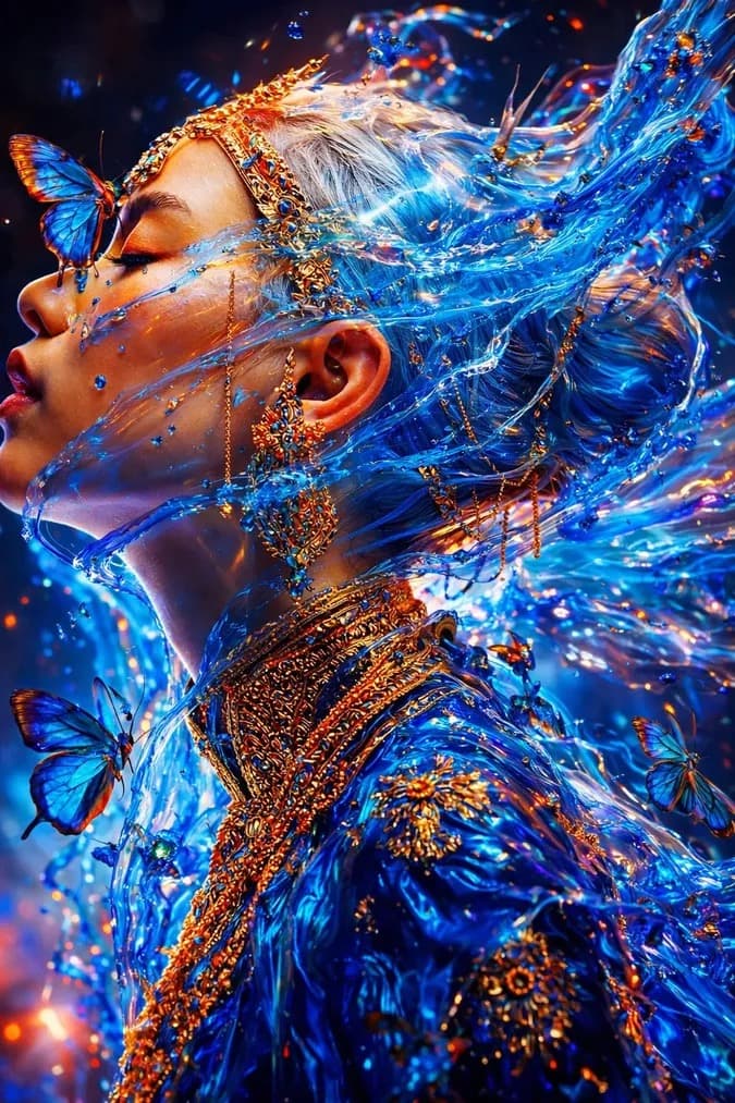 Pinterest Board Vibe - 4K AI Photoshoot Style & Prompt by PhotoForge
