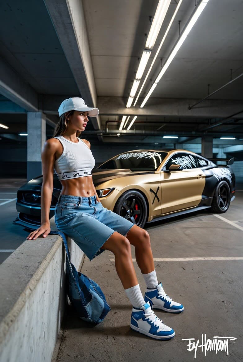 Vintage 90s Flash - 4K AI Photoshoot Style & Prompt by PhotoForge