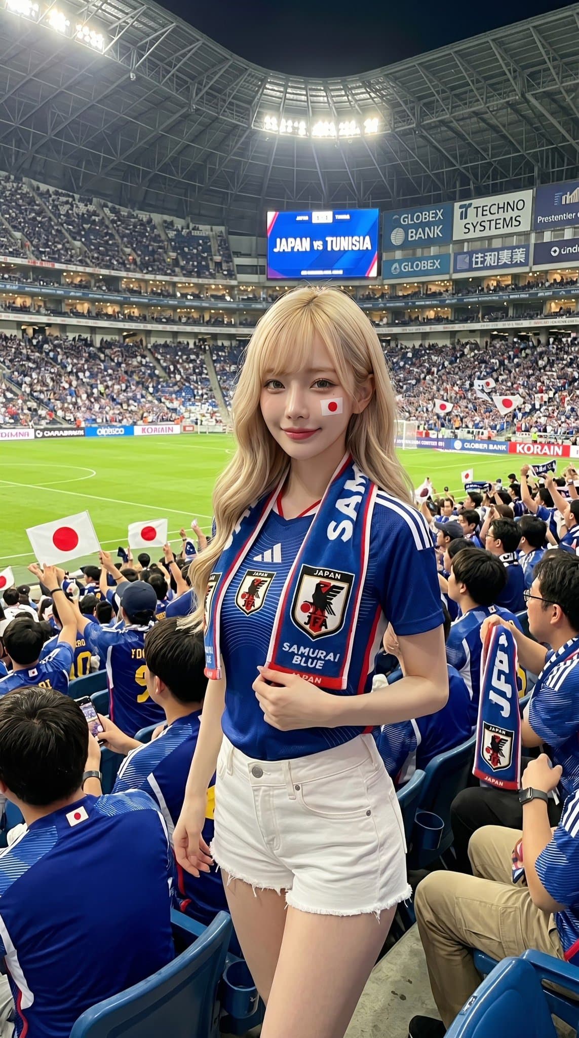 試合前のこの空気感、伝わってくる。一枚の写真からこのスタイル作れるツール見つけたから、気になる人はこれ