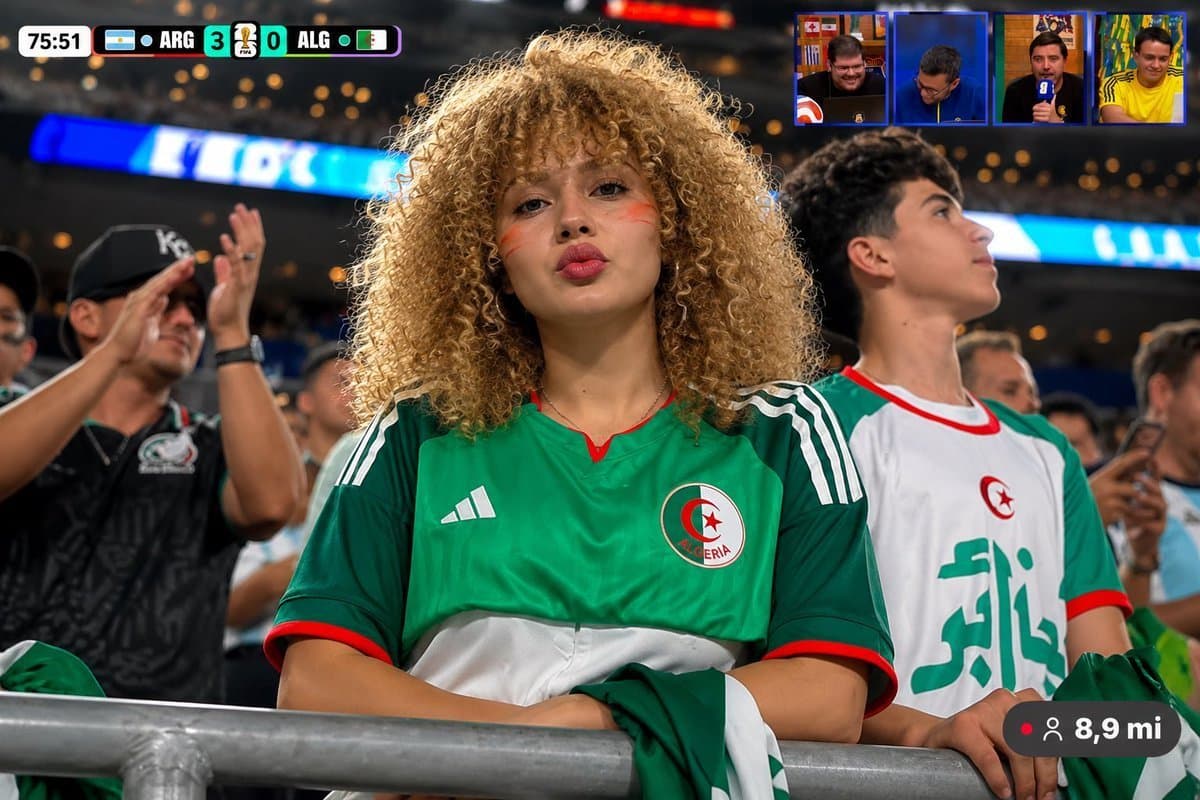 Get your World Cup shot Algeria 🇩🇿 Fan 
