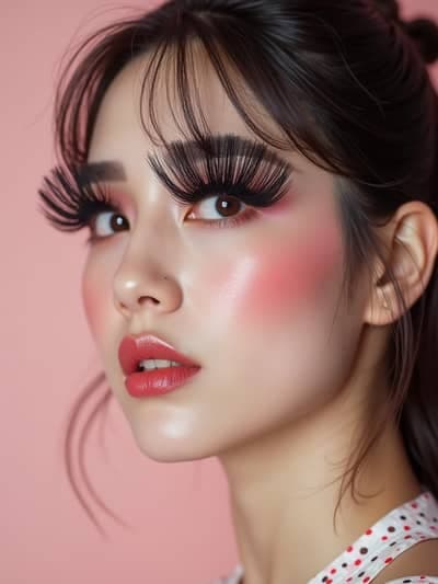 Ai Makeup Tryon AI photography example 6 - High quality realistic generated photo