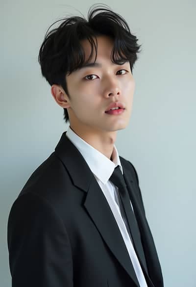 Korean Profile AI photography example 1 - High quality realistic generated photo