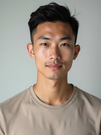 Model Headshots AI photography example 5 - High quality realistic generated photo