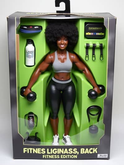 AI photography example 14 - ai action figure photos generated by artificial intelligence