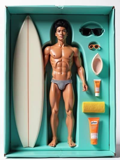 Professional ai action figure AI photo 17 - High quality artificial intelligence photography