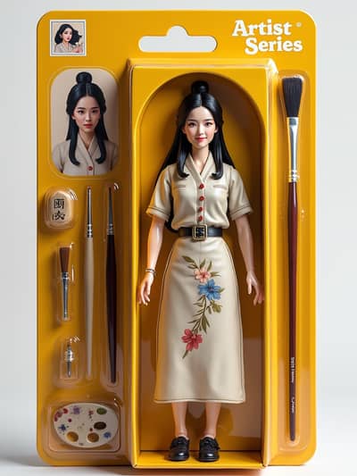 AI photography example 24 - ai action figure photos generated by artificial intelligence