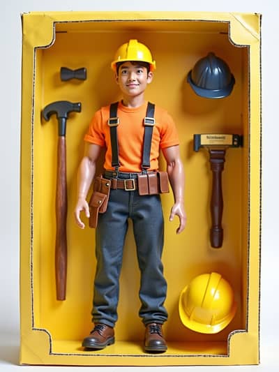 Professional ai action figure AI photo 27 - High quality artificial intelligence photography