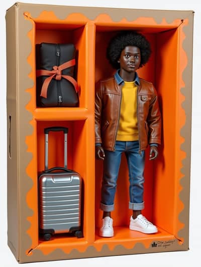 Professional ai action figure AI photo 32 - High quality artificial intelligence photography