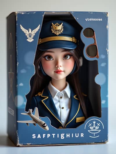 Professional ai action figure AI photo 37 - High quality artificial intelligence photography