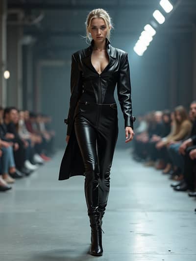 Professional ai fashion week AI photo 2 - High quality artificial intelligence photography