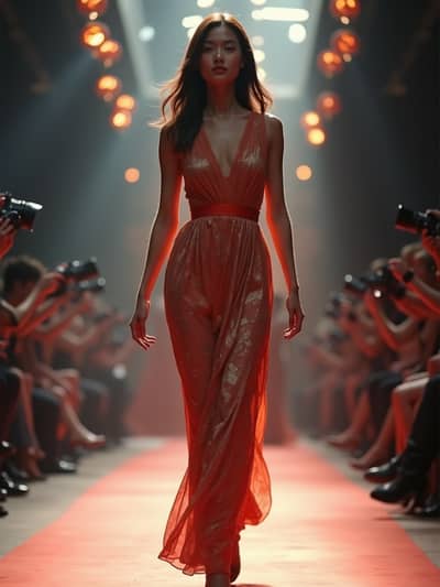 PhotoForge AI ai fashion week photo sample 5 - Studio quality AI generated photography
