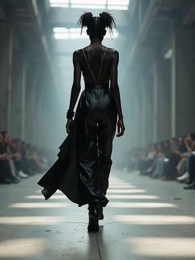 AI generated ai fashion week photo example 16 - Professional ai fashion week photography by PhotoForge