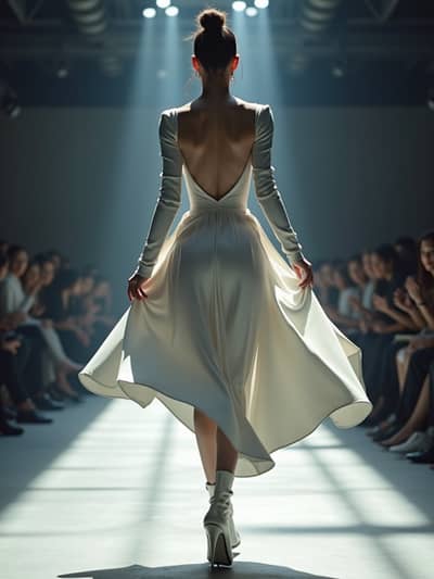 Professional ai fashion week AI photo 17 - High quality artificial intelligence photography