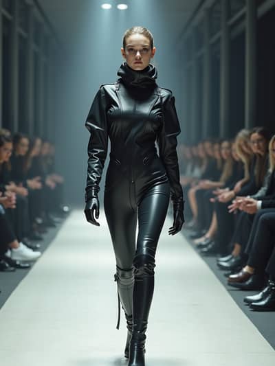 AI generated ai fashion week photo example 26 - Professional ai fashion week photography by PhotoForge