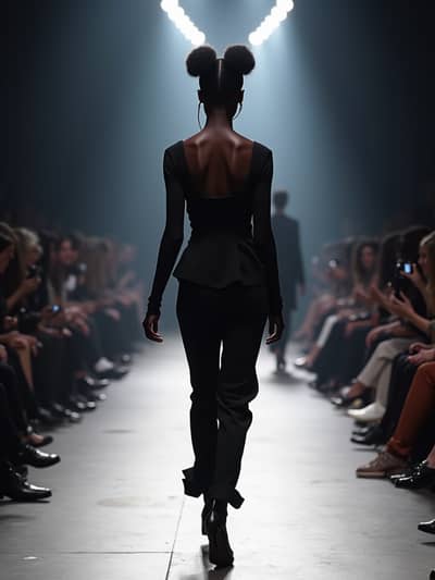 Professional ai fashion week AI photo 27 - High quality artificial intelligence photography