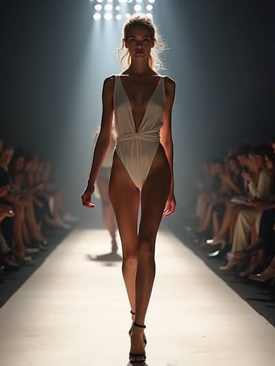 AI photography example 29 - ai fashion week photos generated by artificial intelligence