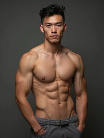 PhotoForge AI ai influencer photo sample 20 - Studio quality AI generated photography