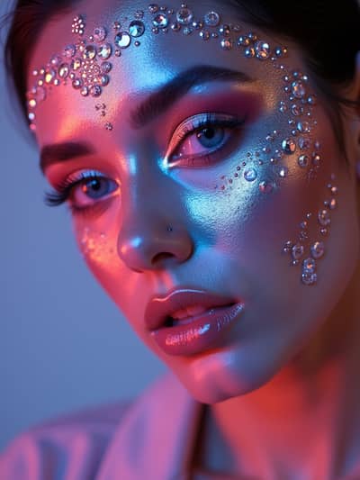 PhotoForge AI ai makeup try-on photo sample 20 - Studio quality AI generated photography
