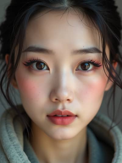 AI generated ai makeup try-on photo example 26 - Professional ai makeup try-on photography by PhotoForge