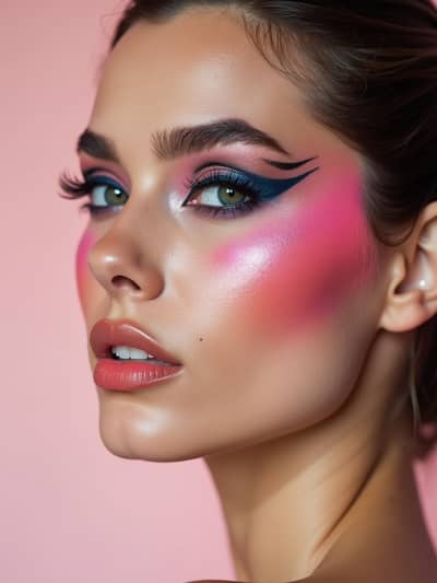 PhotoForge AI ai makeup try-on photo sample 50 - Studio quality AI generated photography