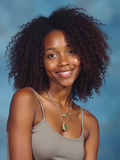AI photography example 9 - ai yearbook photos generated by artificial intelligence