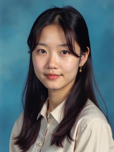 Ai Yearbook style photo 23 created with AI technology - PhotoForge professional photography