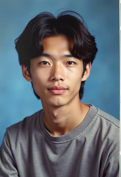 AI photography example 24 - ai yearbook photos generated by artificial intelligence