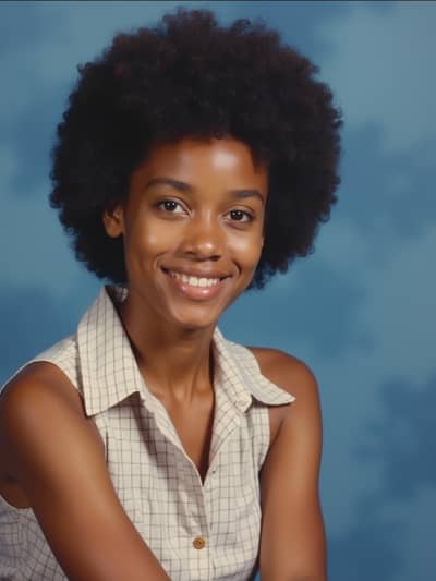 AI photography example 39 - ai yearbook photos generated by artificial intelligence