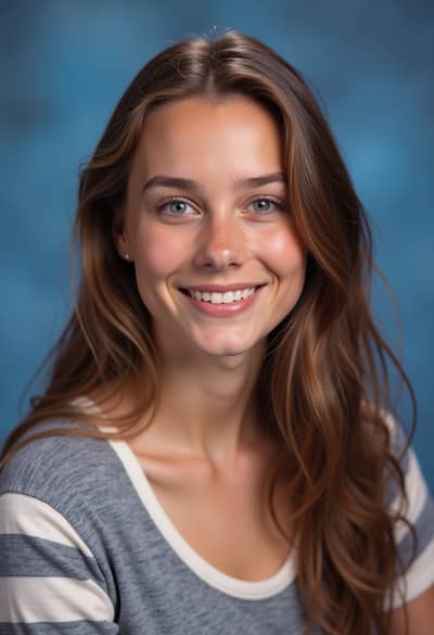 AI photography example 44 - ai yearbook photos generated by artificial intelligence