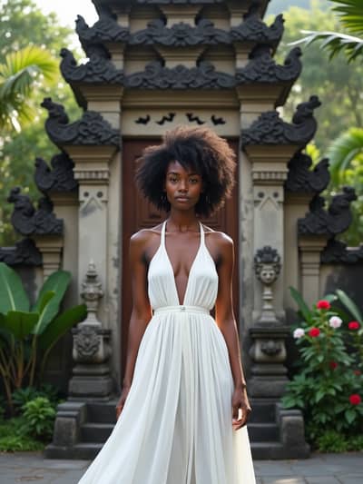 PhotoForge AI bali influencer photo sample 10 - Studio quality AI generated photography