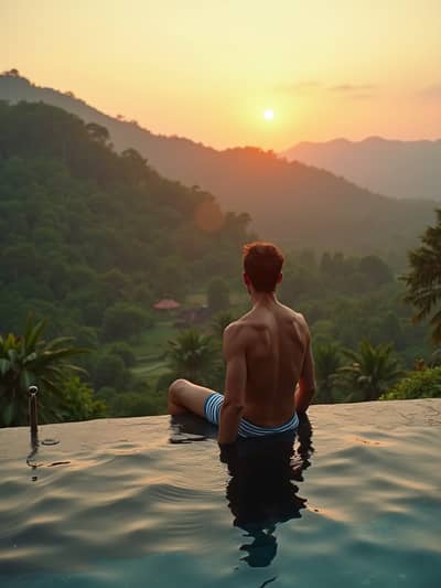 Bali Influencer style photo 18 created with AI technology - PhotoForge professional photography