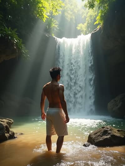 AI photography example 19 - bali influencer photos generated by artificial intelligence