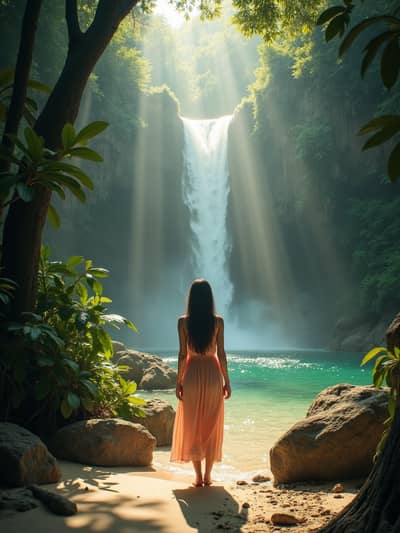 Bali Influencer style photo 23 created with AI technology - PhotoForge professional photography