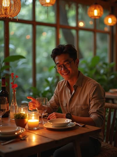 AI photography example 29 - bali influencer photos generated by artificial intelligence