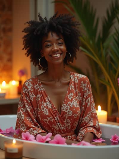 AI photography example 44 - bali influencer photos generated by artificial intelligence