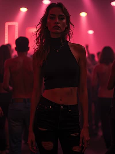 Professional berlin nightlife AI photo 17 - High quality artificial intelligence photography