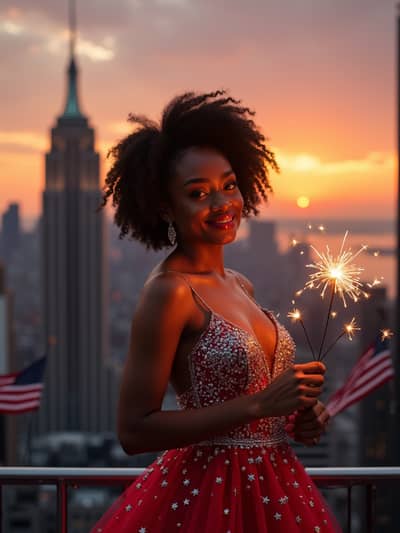 AI generated born in usa photo example 1 - Professional born in usa photography by PhotoForge