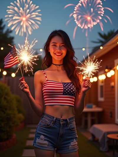 PhotoForge AI born in usa photo sample 40 - Studio quality AI generated photography