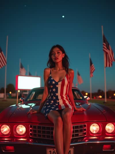 Professional born in usa AI photo 42 - High quality artificial intelligence photography