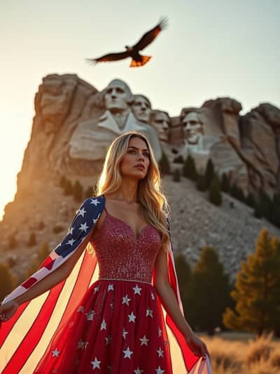 AI photography example 49 - born in usa photos generated by artificial intelligence