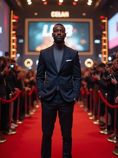 Professional celebrity AI photo 2 - High quality artificial intelligence photography