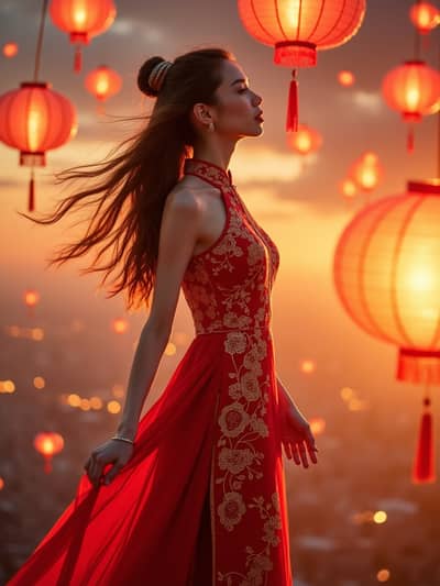 Professional chinese new year AI photo 7 - High quality artificial intelligence photography